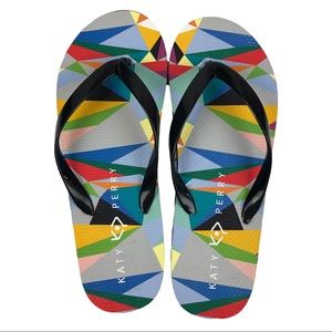 katy perry fruit flip flops